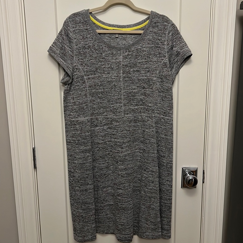 Talbots Heathered Gray Dress, Size XL